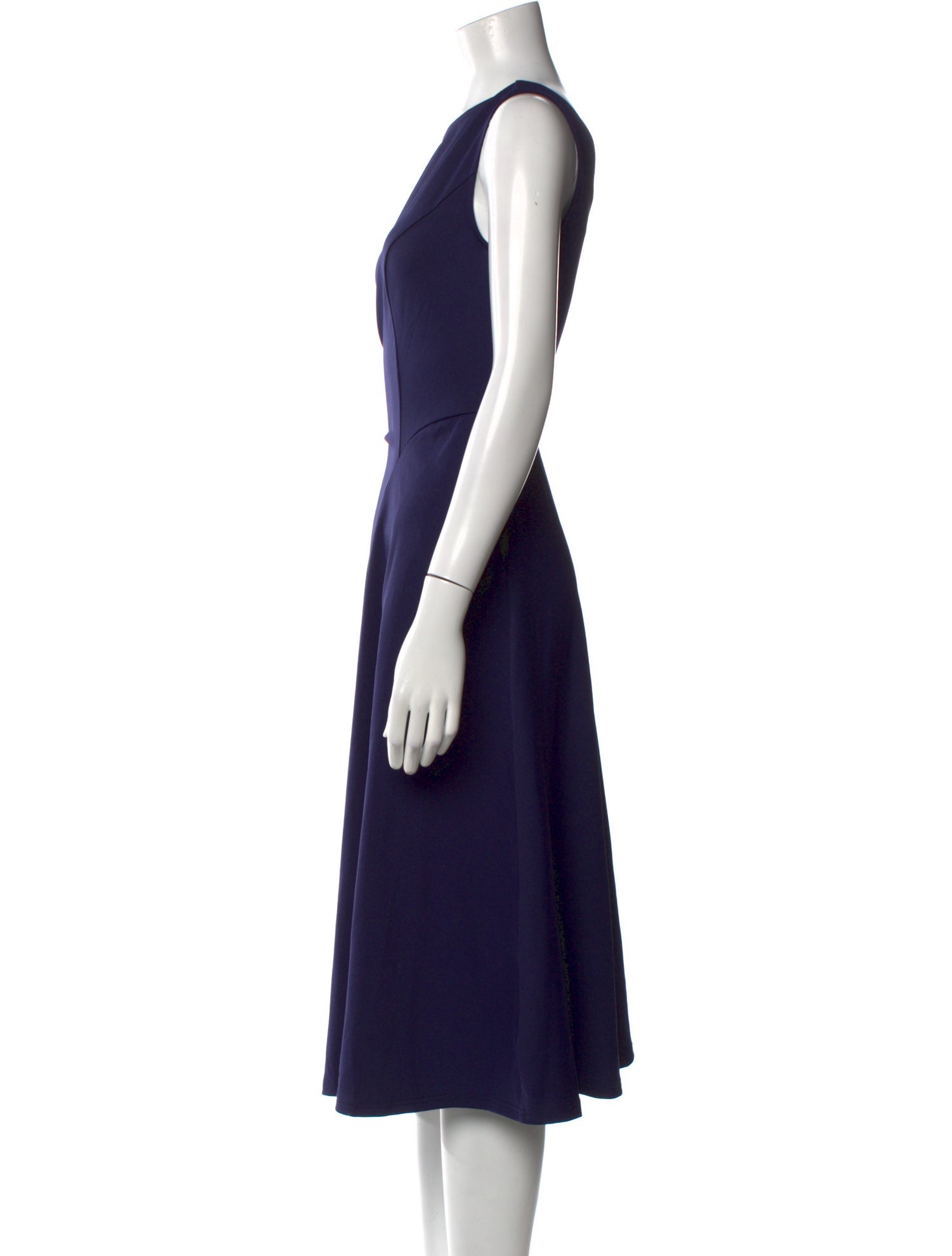 The Row Bateau Neckline Midi Length Dress