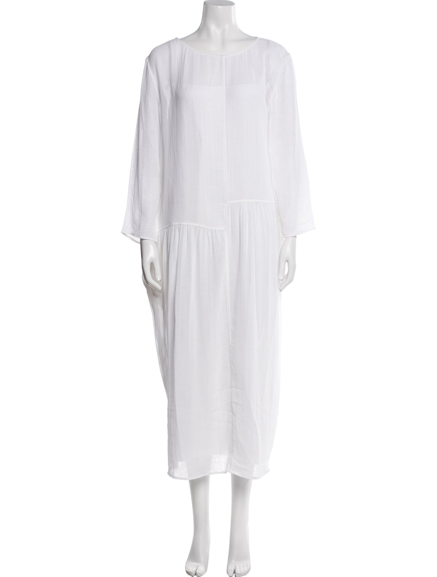 The Row Scoop Neck Long Dress