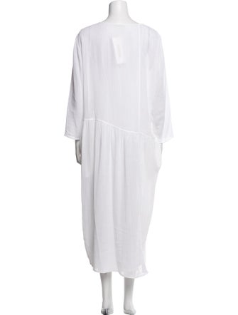 The Row Scoop Neck Long Dress