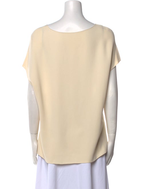 The Row Bateau Neckline Short Sleeve T-Shirt