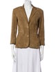 The Row Lambskin Blazer