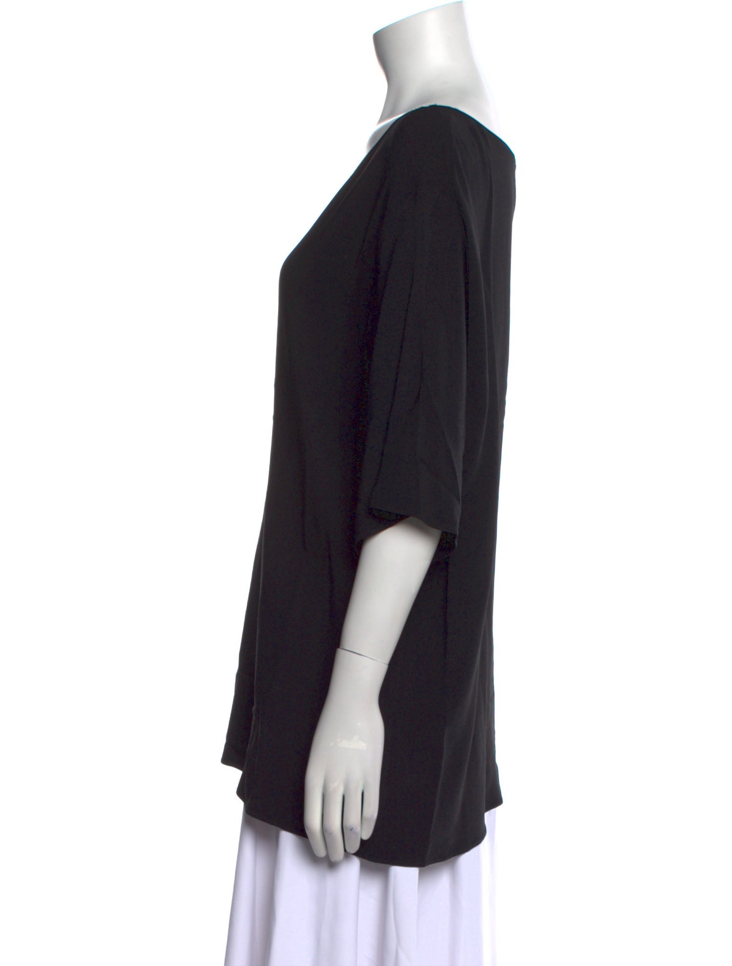 The Row Scoop Neck Short Sleeve T-Shirt