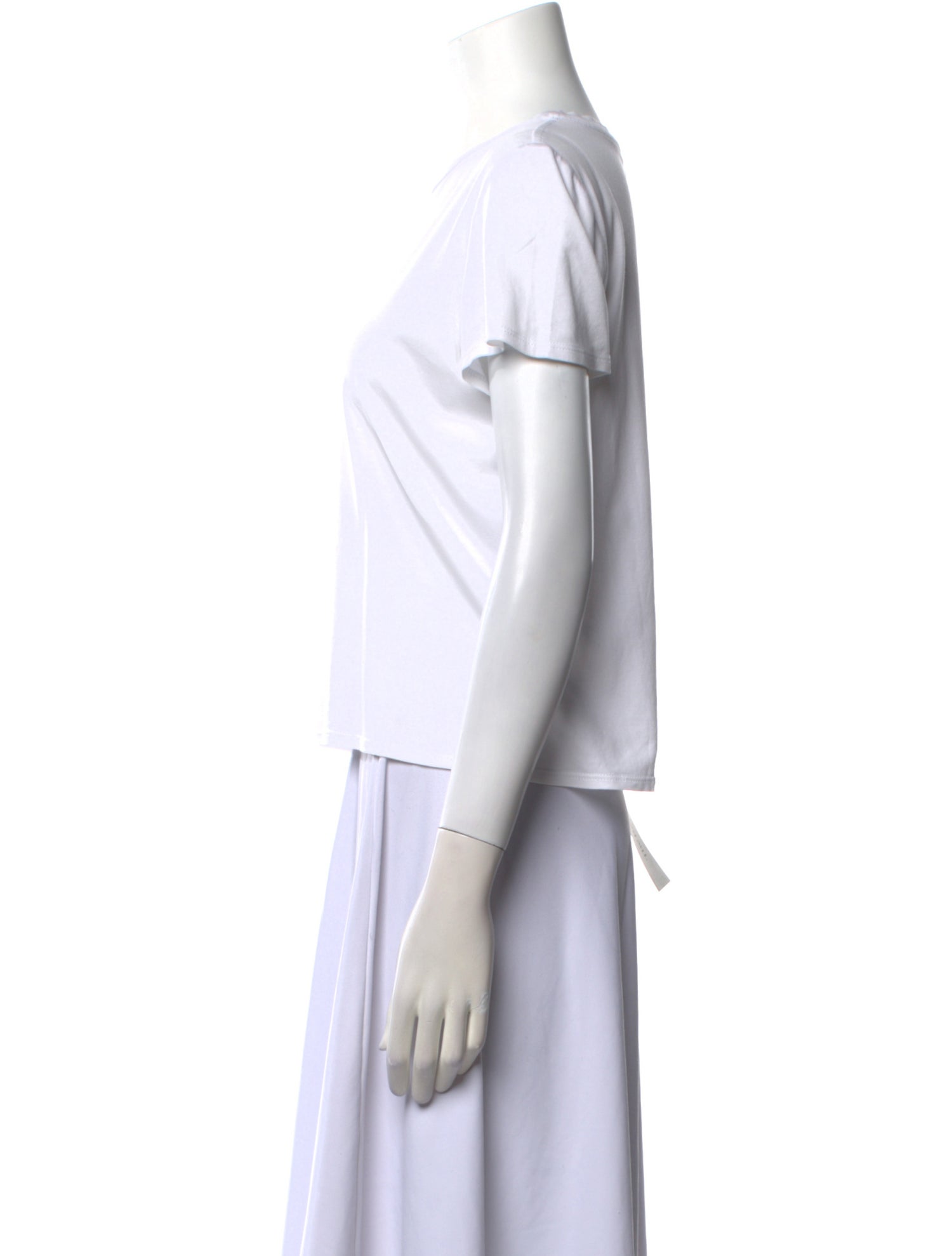 The Row Scoop Neck Short Sleeve T-Shirt