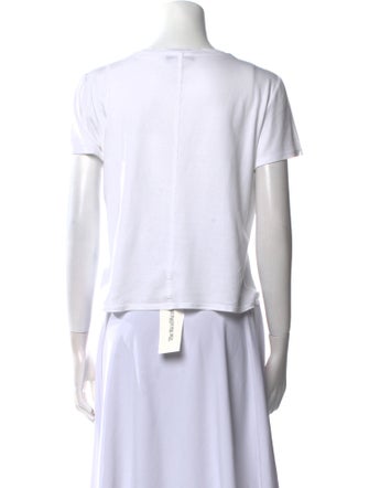 The Row Scoop Neck Short Sleeve T-Shirt