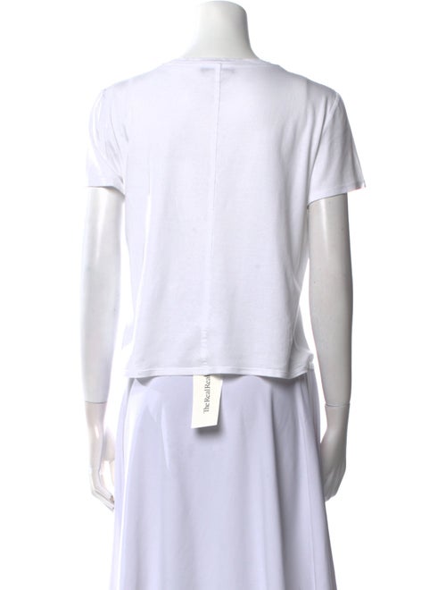 The Row Scoop Neck Short Sleeve T-Shirt