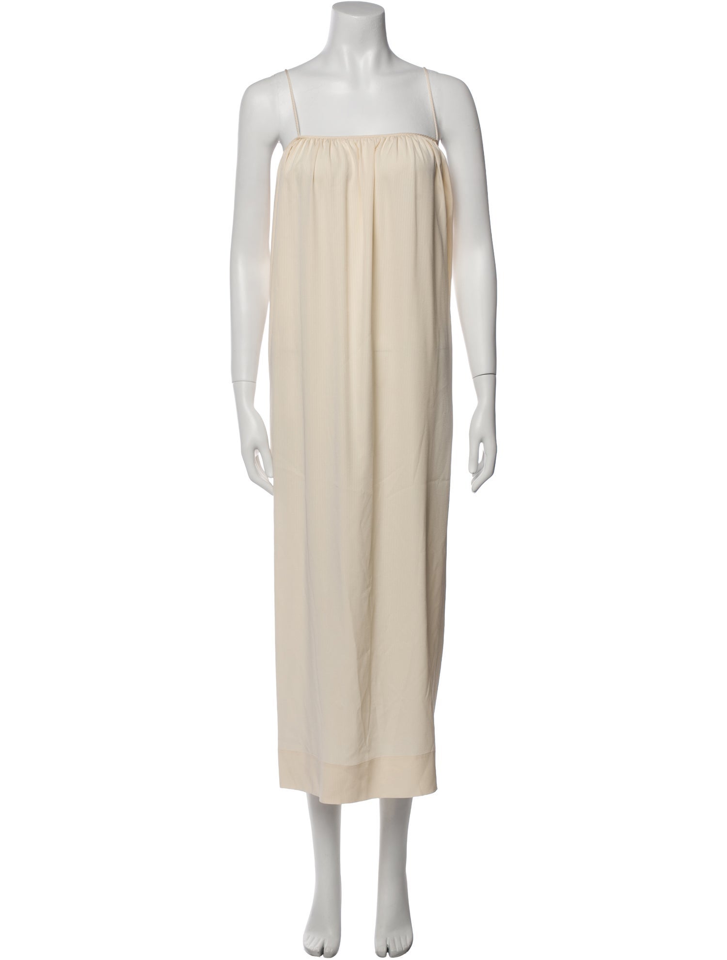 The Row Silk Long Dress