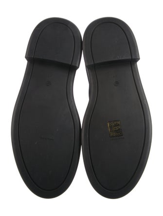 The Row Zipped I Canvas Chelsea Boots