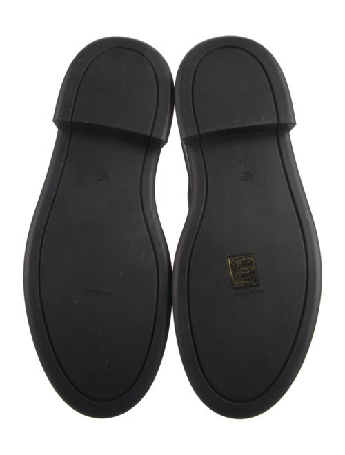 The Row Zipped I Canvas Chelsea Boots