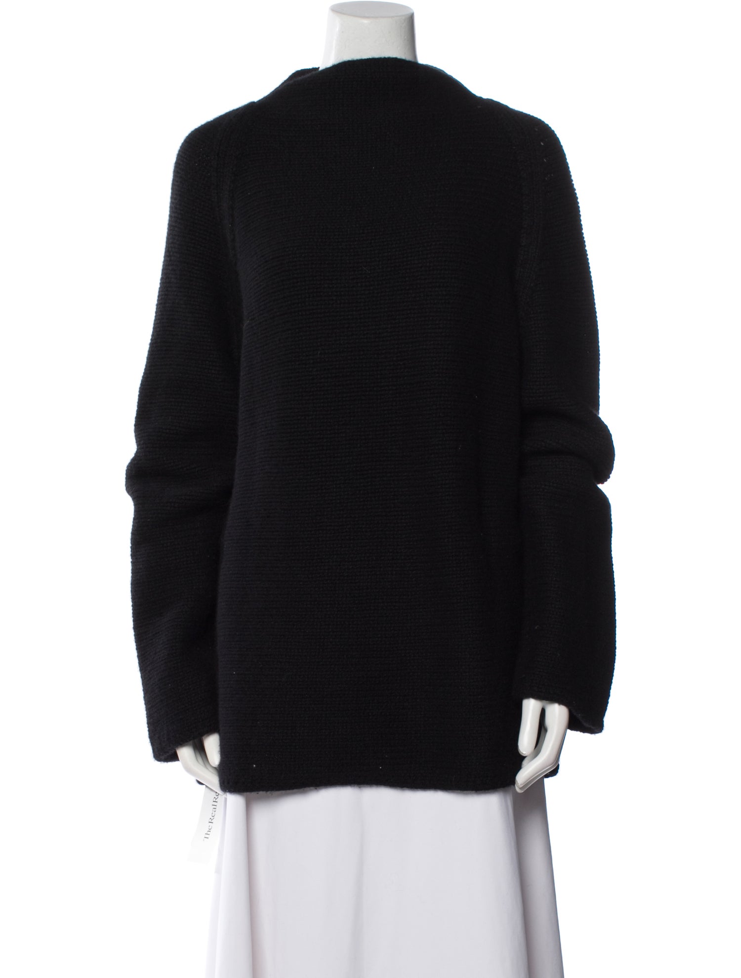 The Row Cashmere Mock Neck Sweater