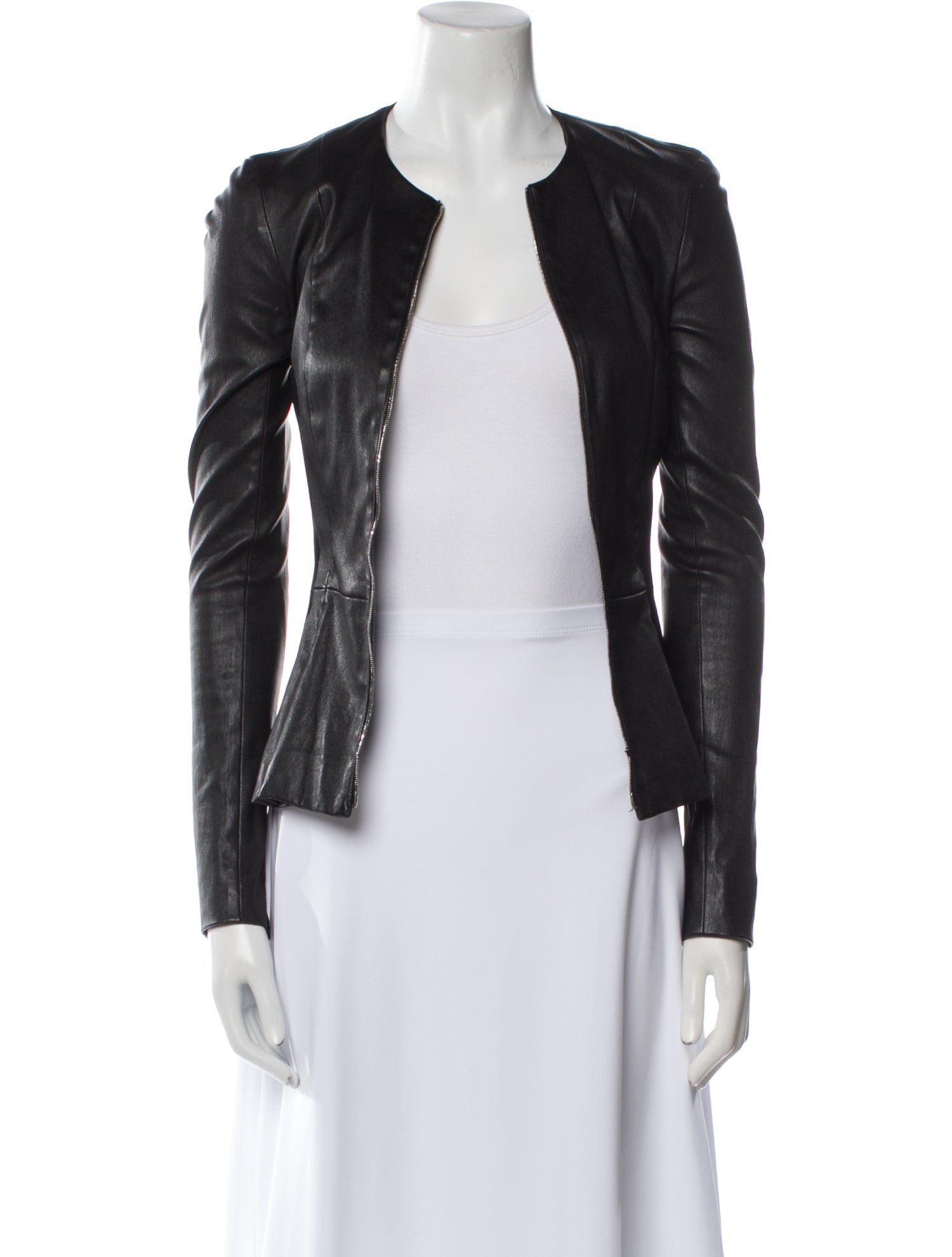 The Row Anasta Leather Bolero