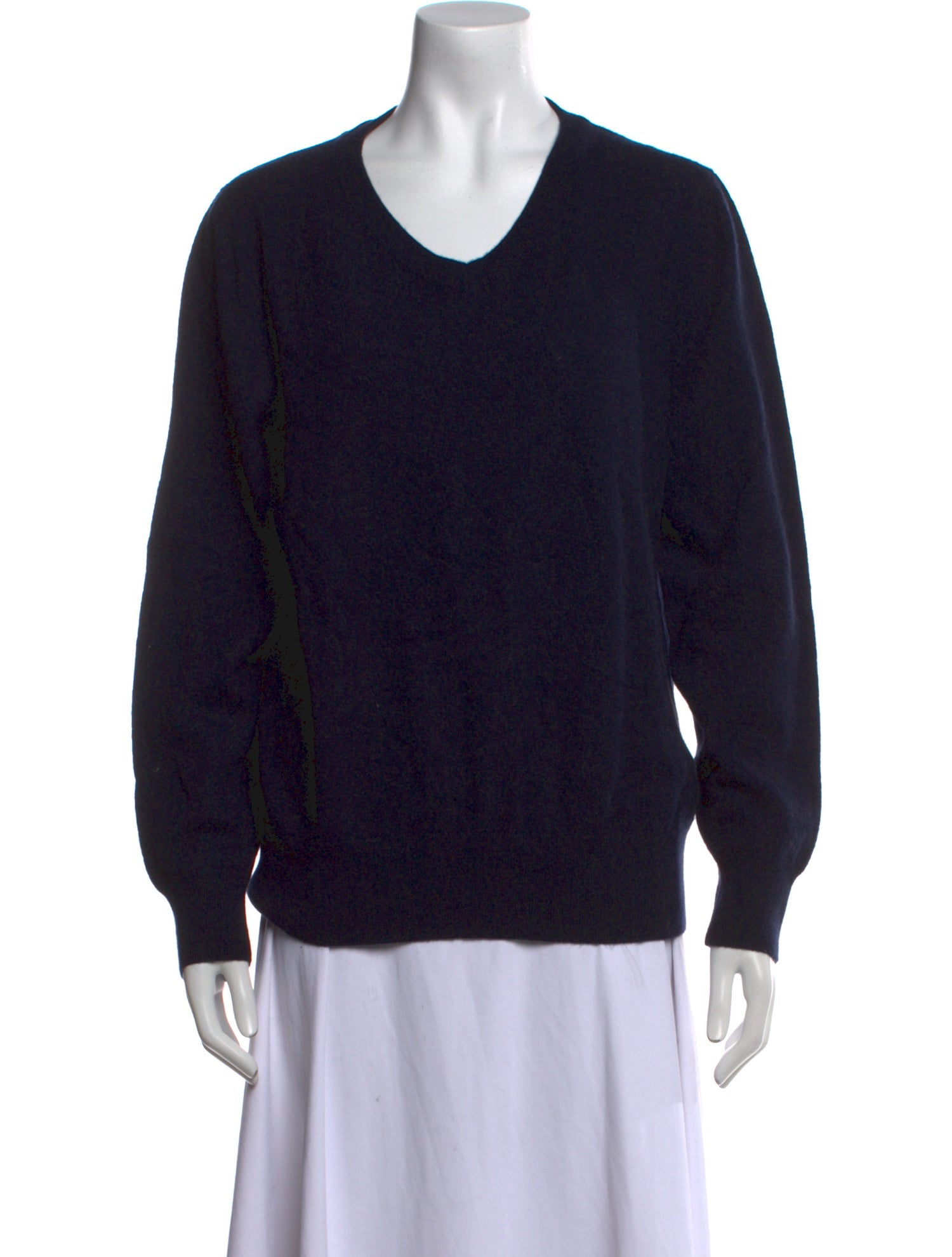 The Row Cashmere V-Neck Sweater