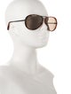 The Row Aviator Tinted Sunglasses