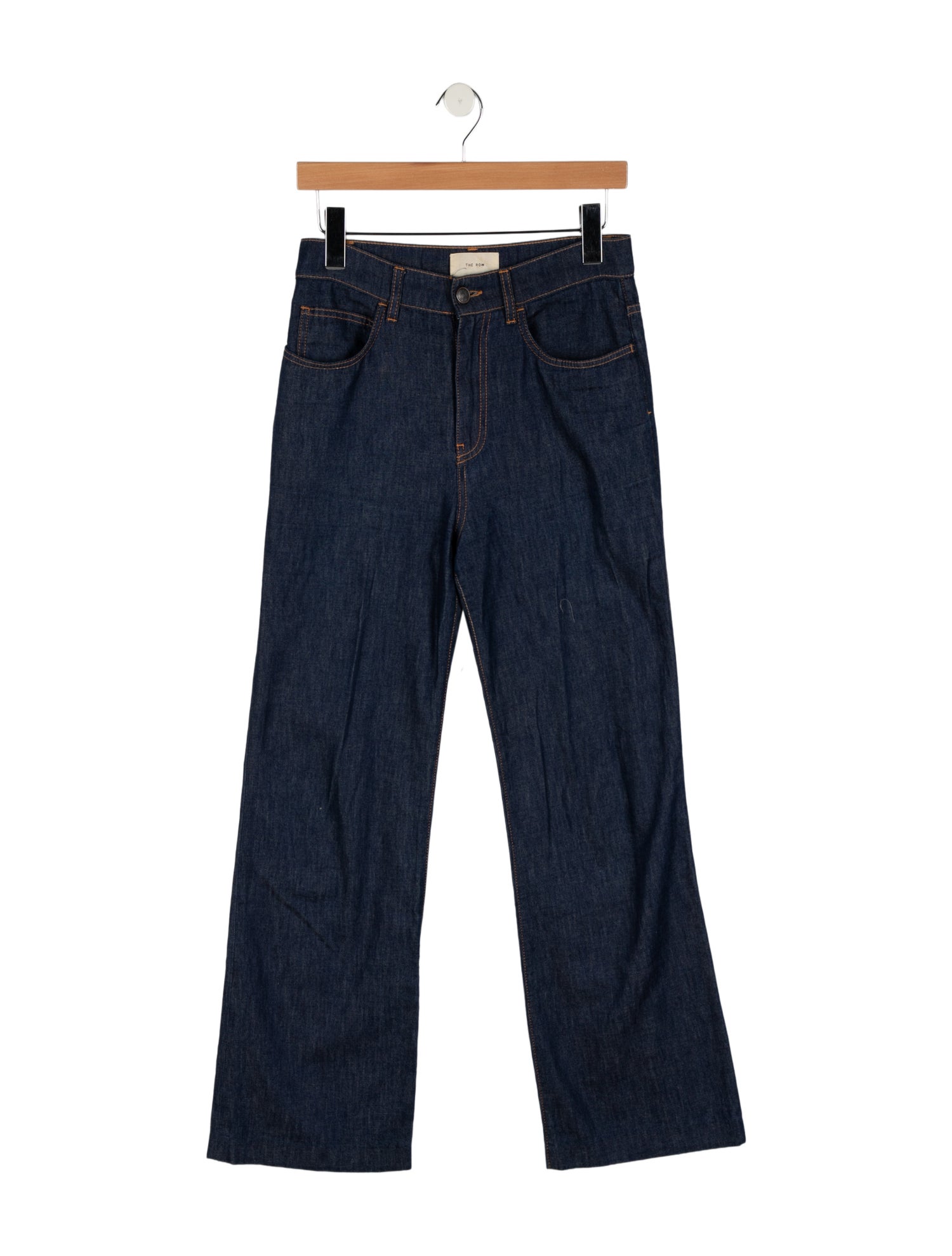 The Row High-Rise Wide Leg Jeans
