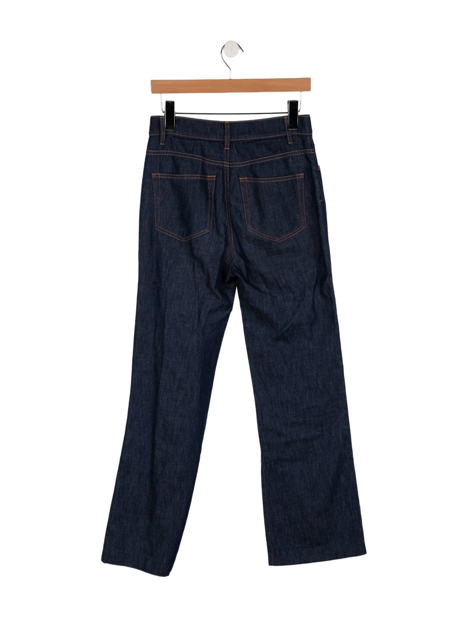The Row High-Rise Wide Leg Jeans