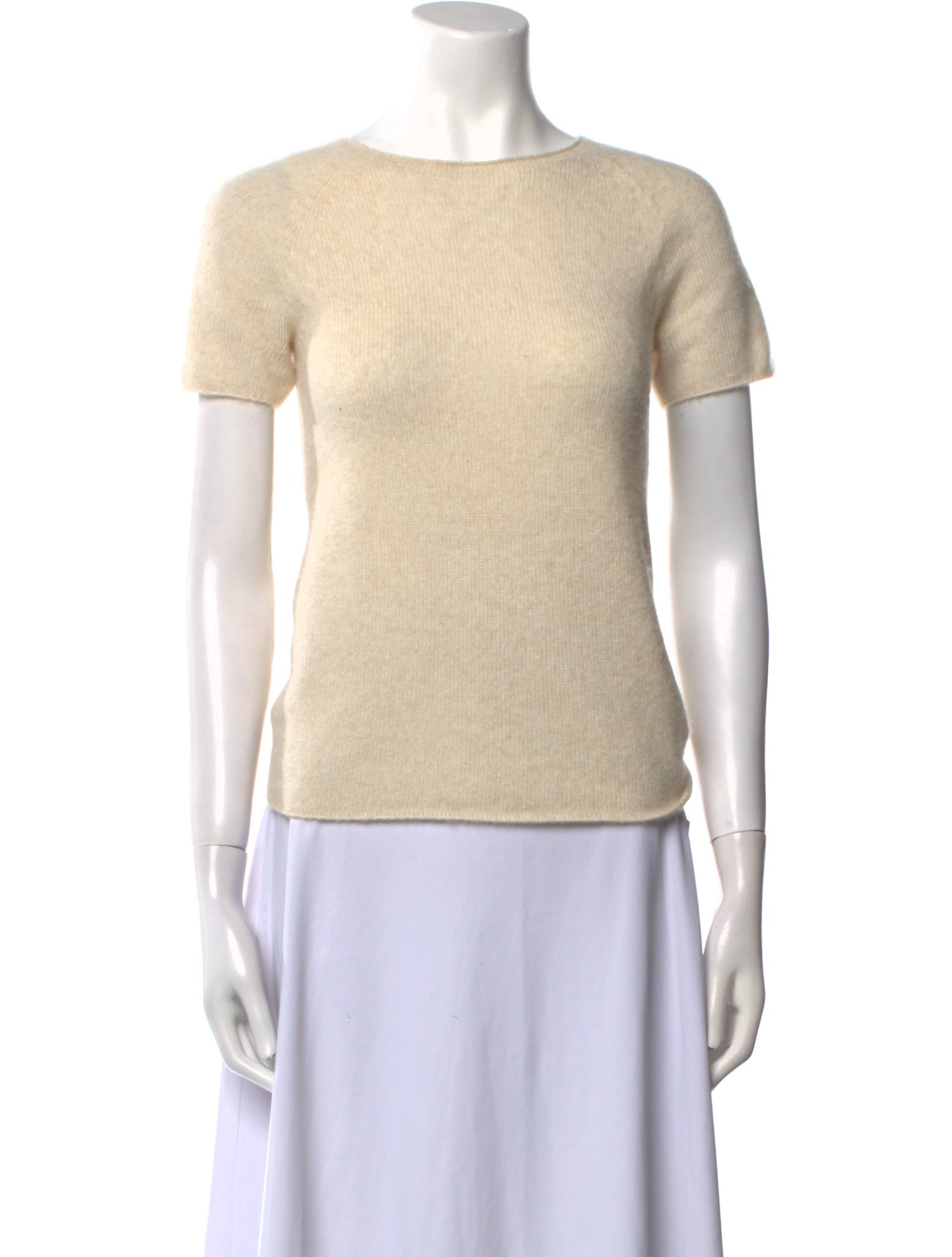 The Row Cashmere Bateau Neckline Sweater