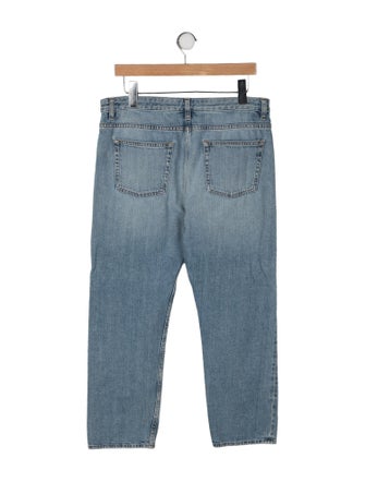 The Row Mid-Rise Straight Leg Jeans