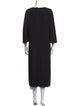 The Row Scoop Neck Long Dress