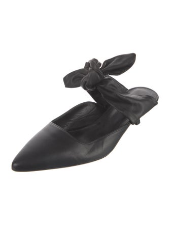 The Row Leather Mules