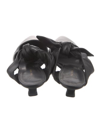 The Row Leather Mules