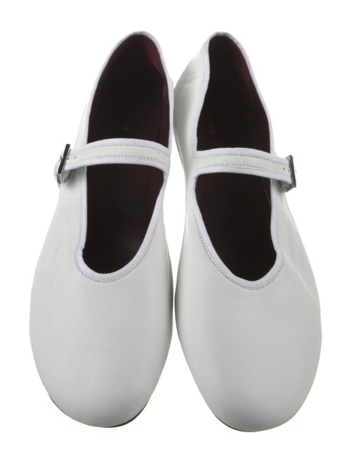 The Row Ava Mary Jane Leather Mary Jane Flats