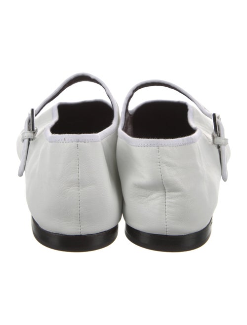 The Row Ava Mary Jane Leather Mary Jane Flats