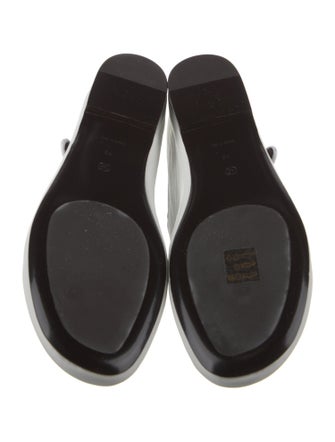 The Row Ava Mary Jane Leather Mary Jane Flats