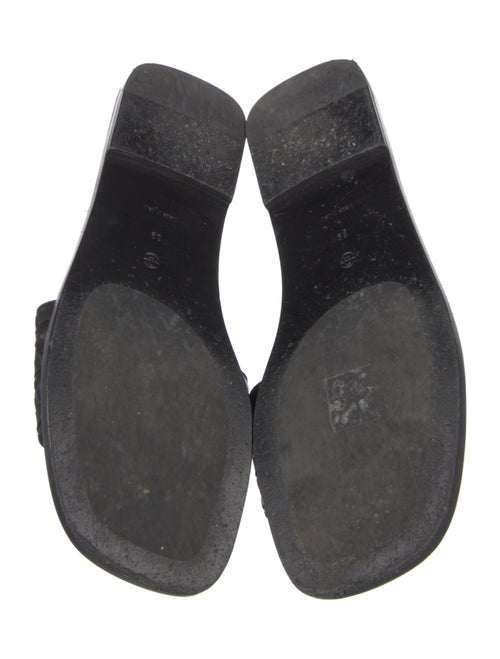 The Row Leather Slides