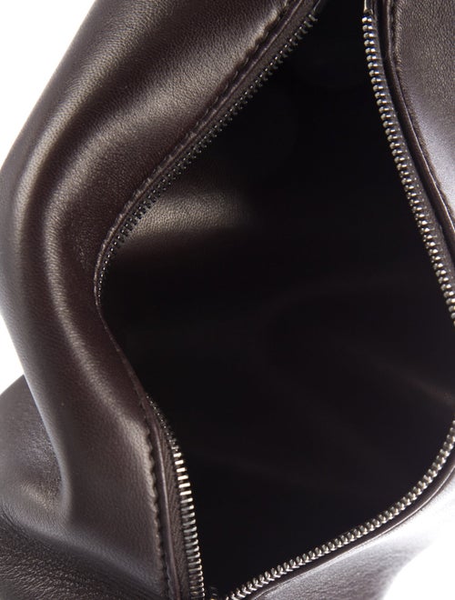 The Row leather cosmetic bag