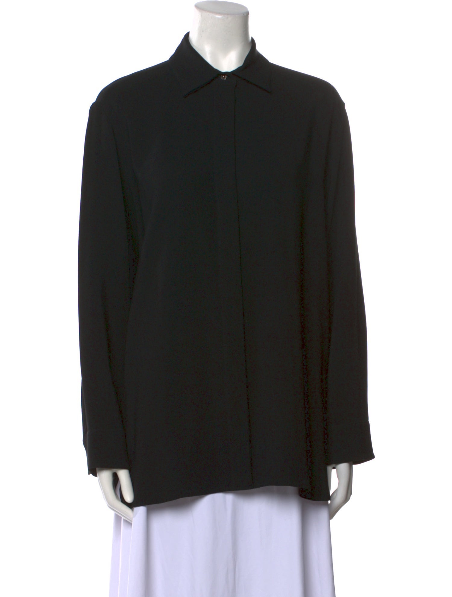 The Row Long Sleeve Button-Up Top w/ Tags