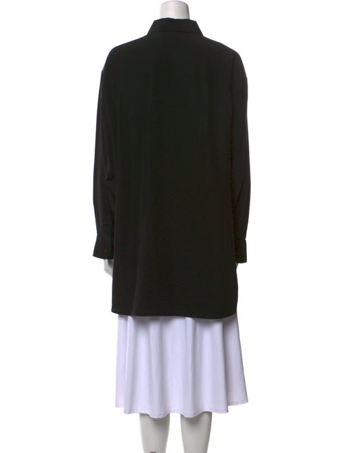 The Row Silk Long Sleeve Tunic