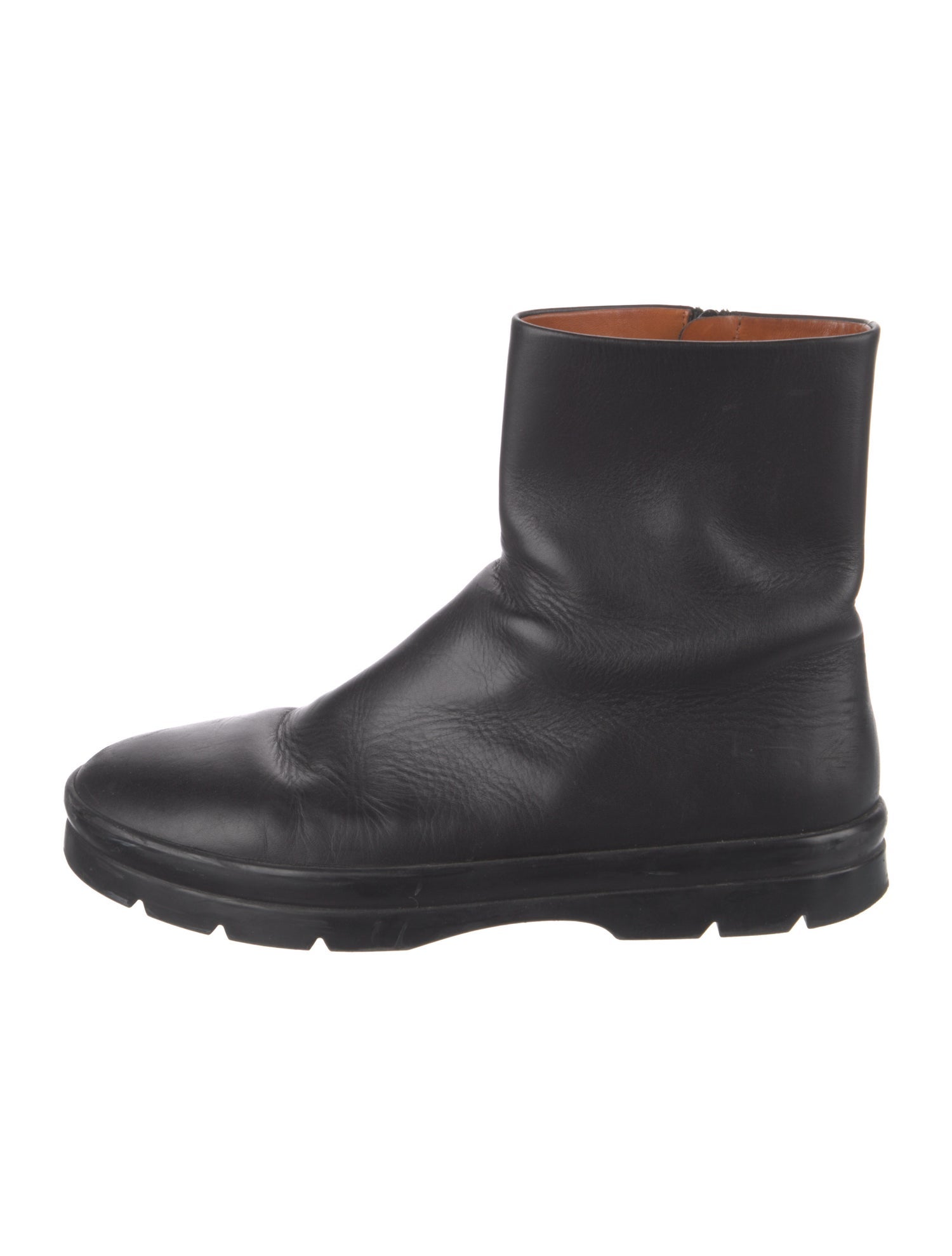 The Row Leather Chelsea Boots