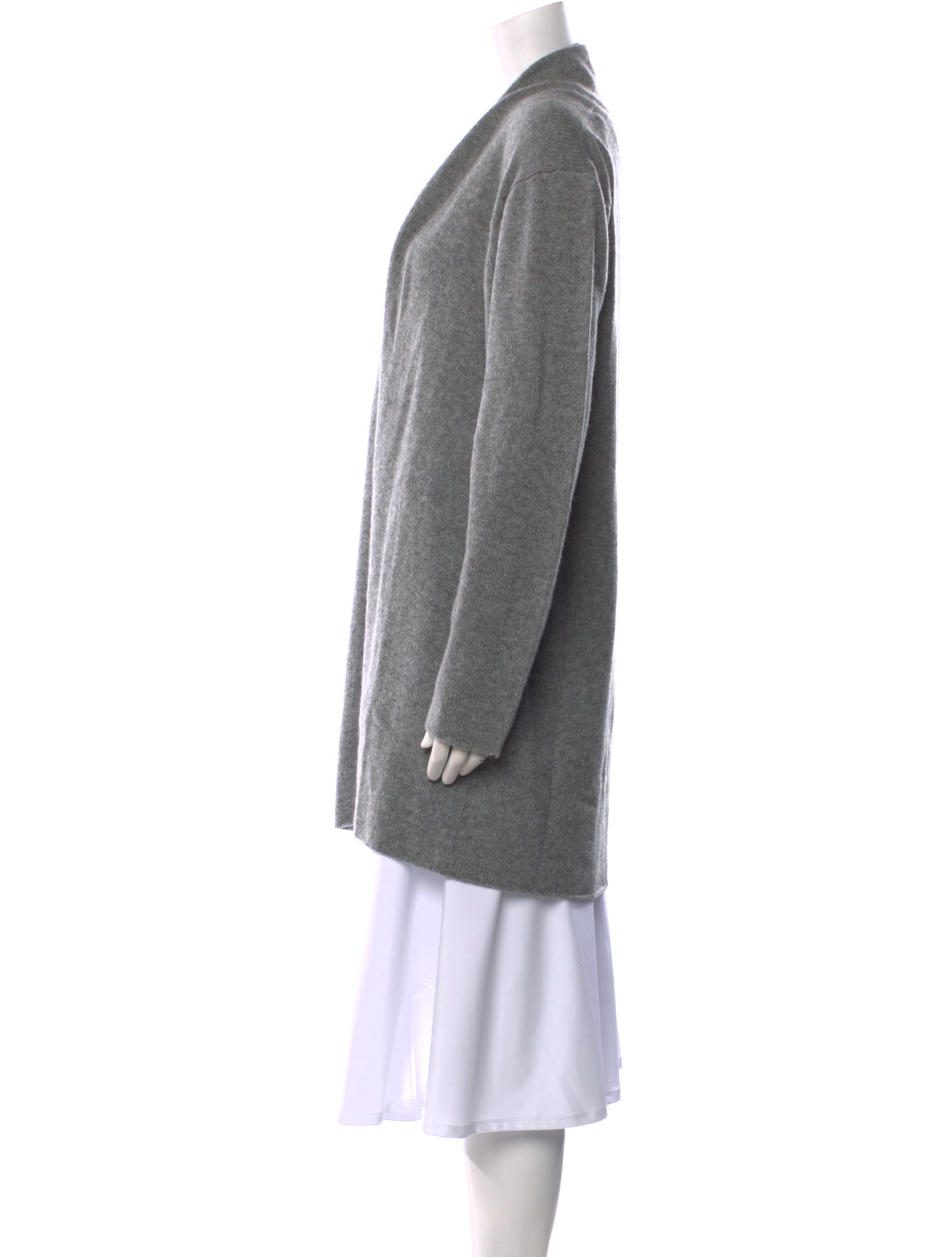 The Row Open Front Long Cashmere Sweater