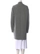 The Row Open Front Long Cashmere Sweater