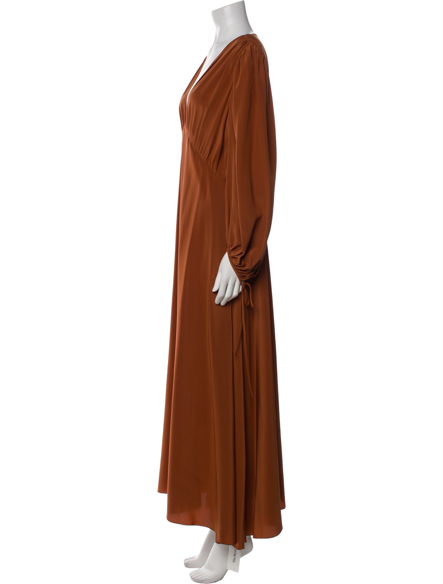 The Row Silk Long Dress