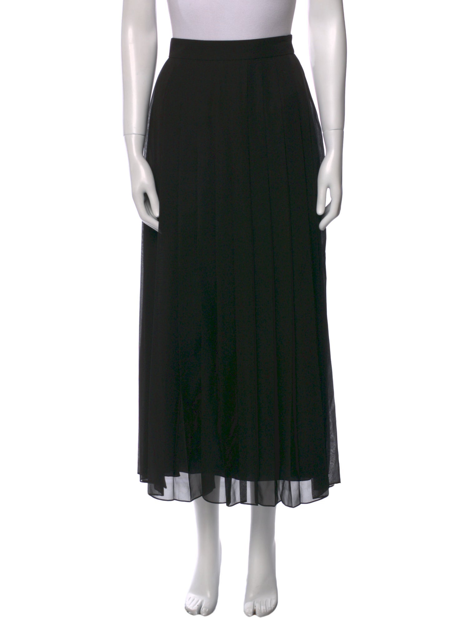 The Row Pleated Accents Midi Length Skirt