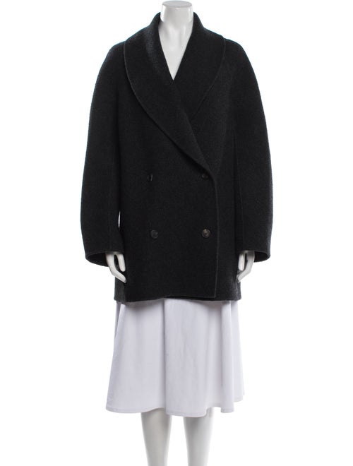 The Row 'Polli' Virgin Wool Faux Fur Coat