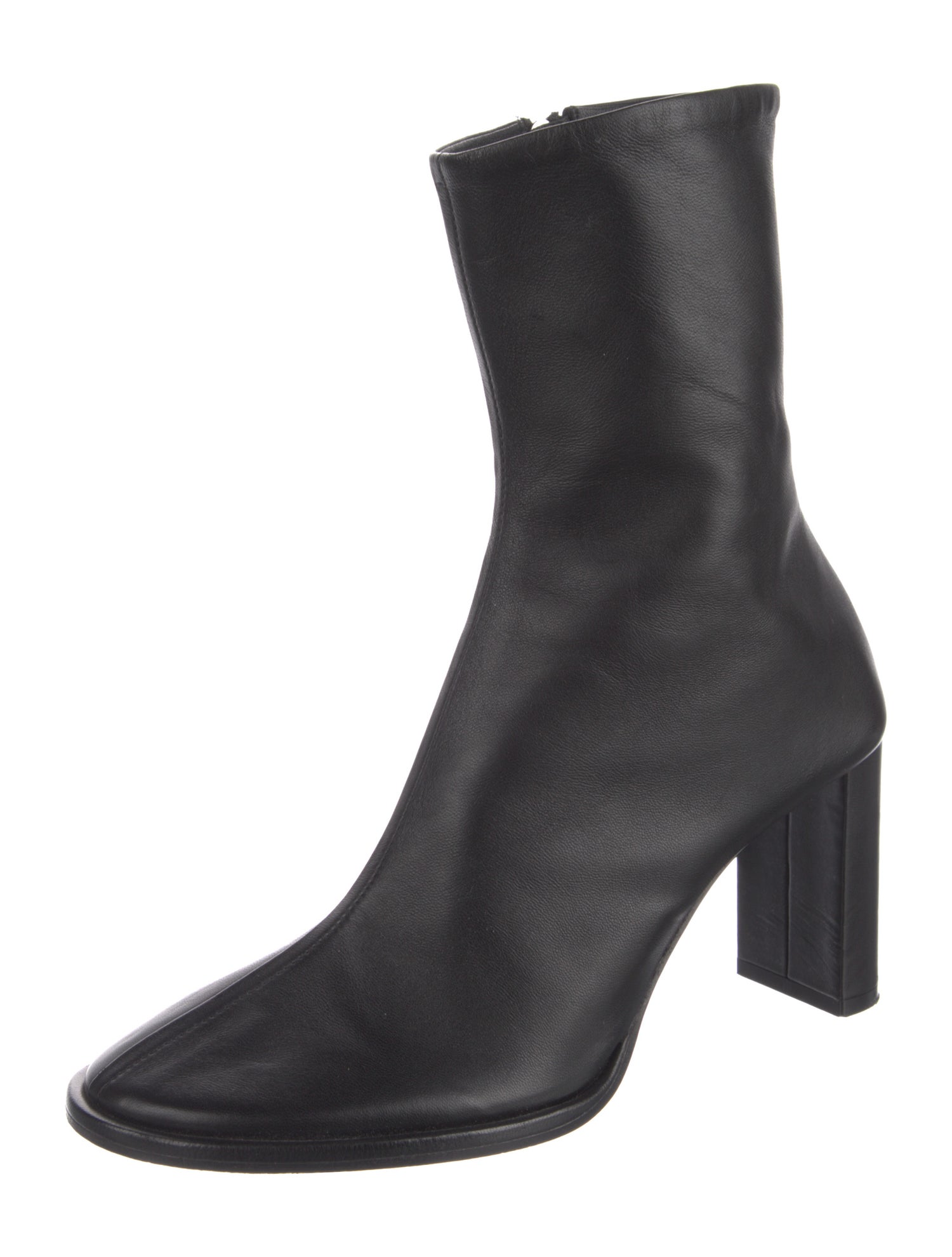 The Row Leather Sock Boots