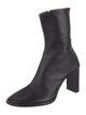 The Row Leather Sock Boots