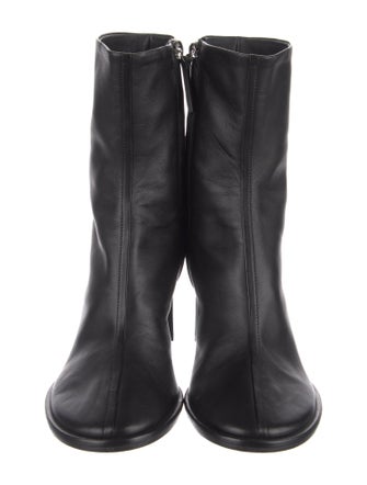 The Row Leather Sock Boots