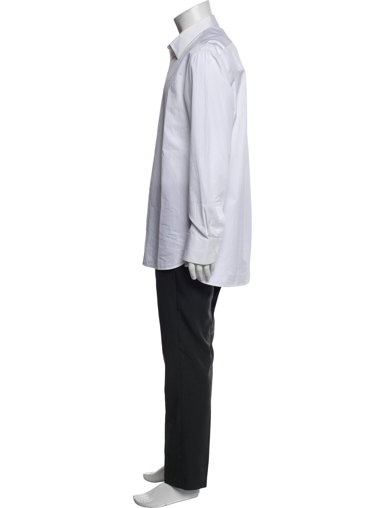 The Row Long Sleeve Tuxedo Shirt