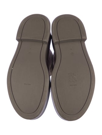 The Row Suede Combat Boots