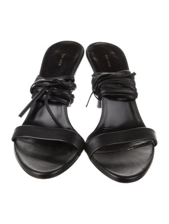 The Row Leather Gladiator Sandals