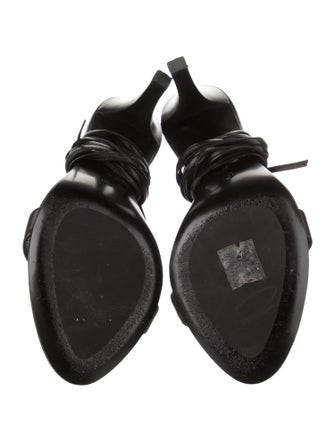 The Row Leather Gladiator Sandals