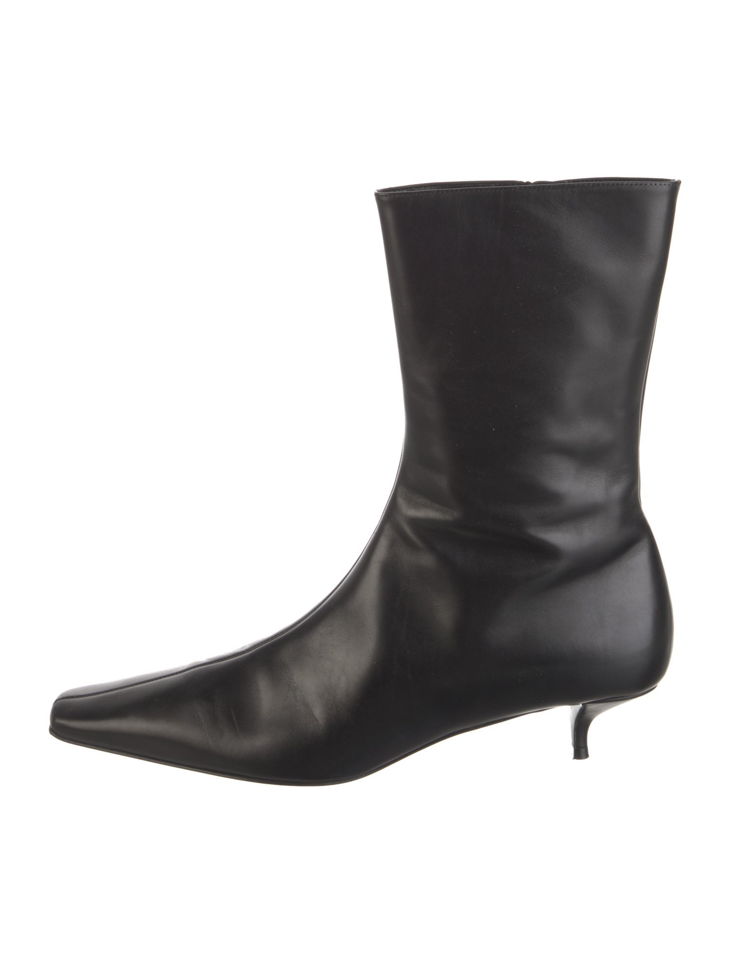 The Row Shrimpton Leather Boots