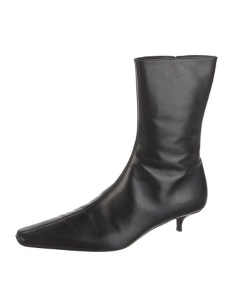 The Row Shrimpton Leather Boots