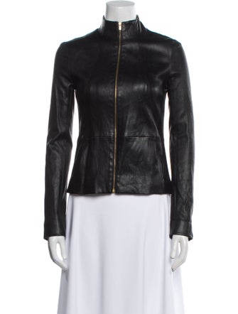 The Row Anasta Leather Biker Jacket