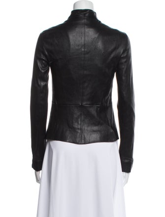 The Row Anasta Leather Biker Jacket