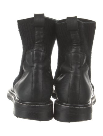 The Row Fara Leather Chelsea Boots