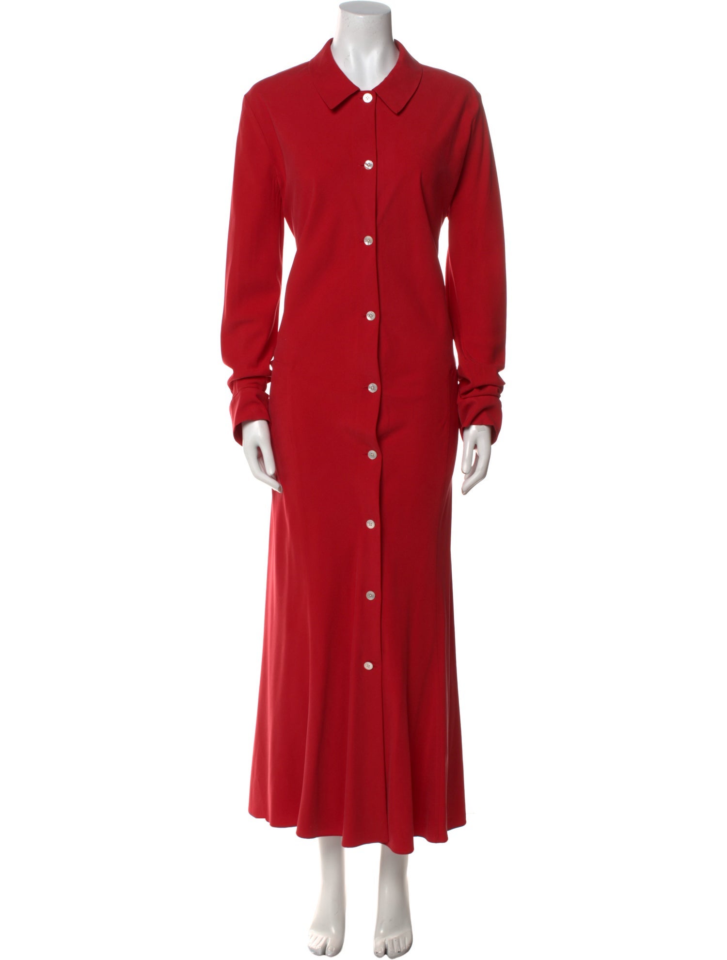 The Row Silk Long Dress