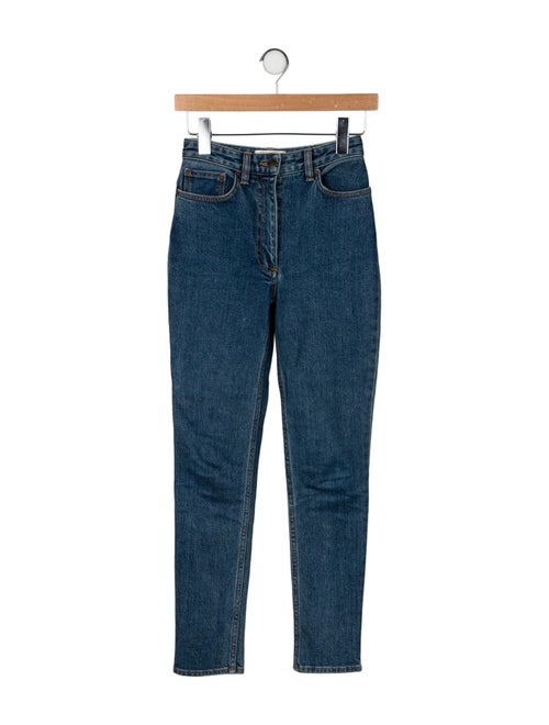 The Row Mid-Rise Skinny Leg Jeans
